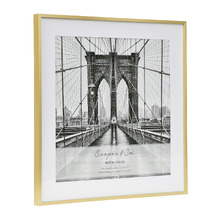 Gold Blair 16 x 16" Metal Photo Frame